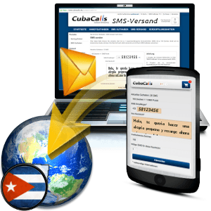 SMS über das Internet nach Kuba senden